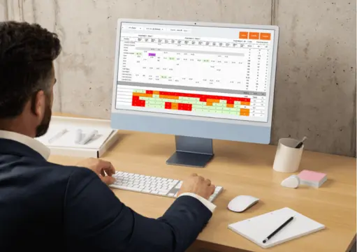 Care home staff management software – rota planning and workforce management with drag-and-drop scheduling, skills matching, and staff availability