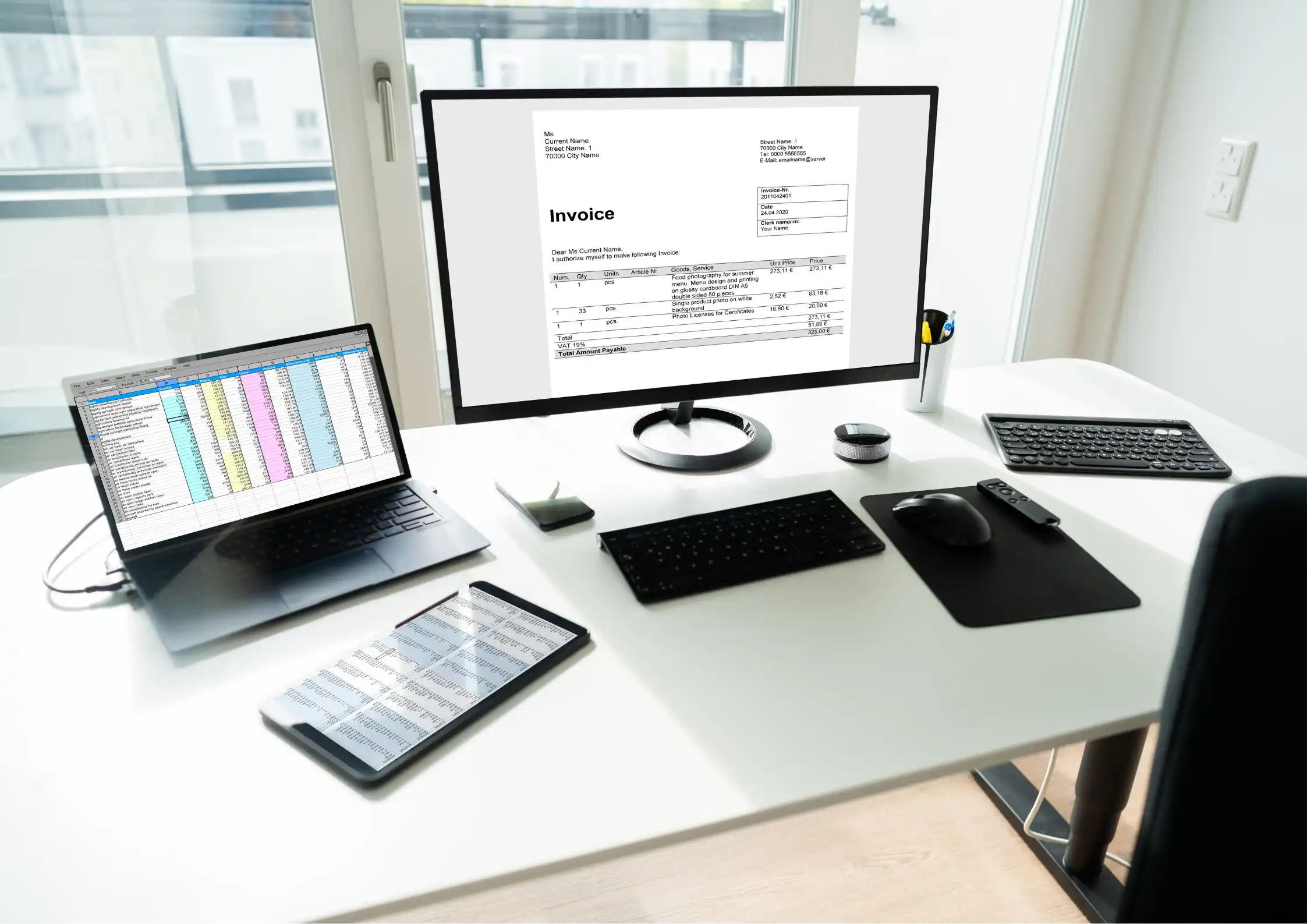 Care home invoicing software – create and manage resident and local authority invoices with fee breakdowns